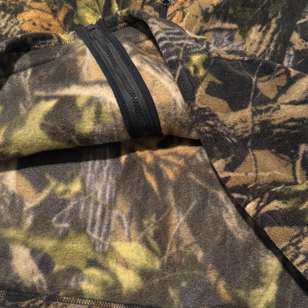 Camo Fleece Zip-Up Jacket - Picture 5 of 5